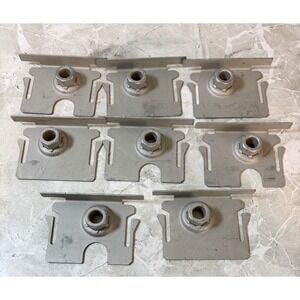 8pc Ford OEM Retainer Fastener Clips W718478-S439‎ Genuine Ford Parts Metal Clip